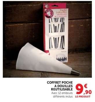 Coffret Poche à Douilles Réutilisable