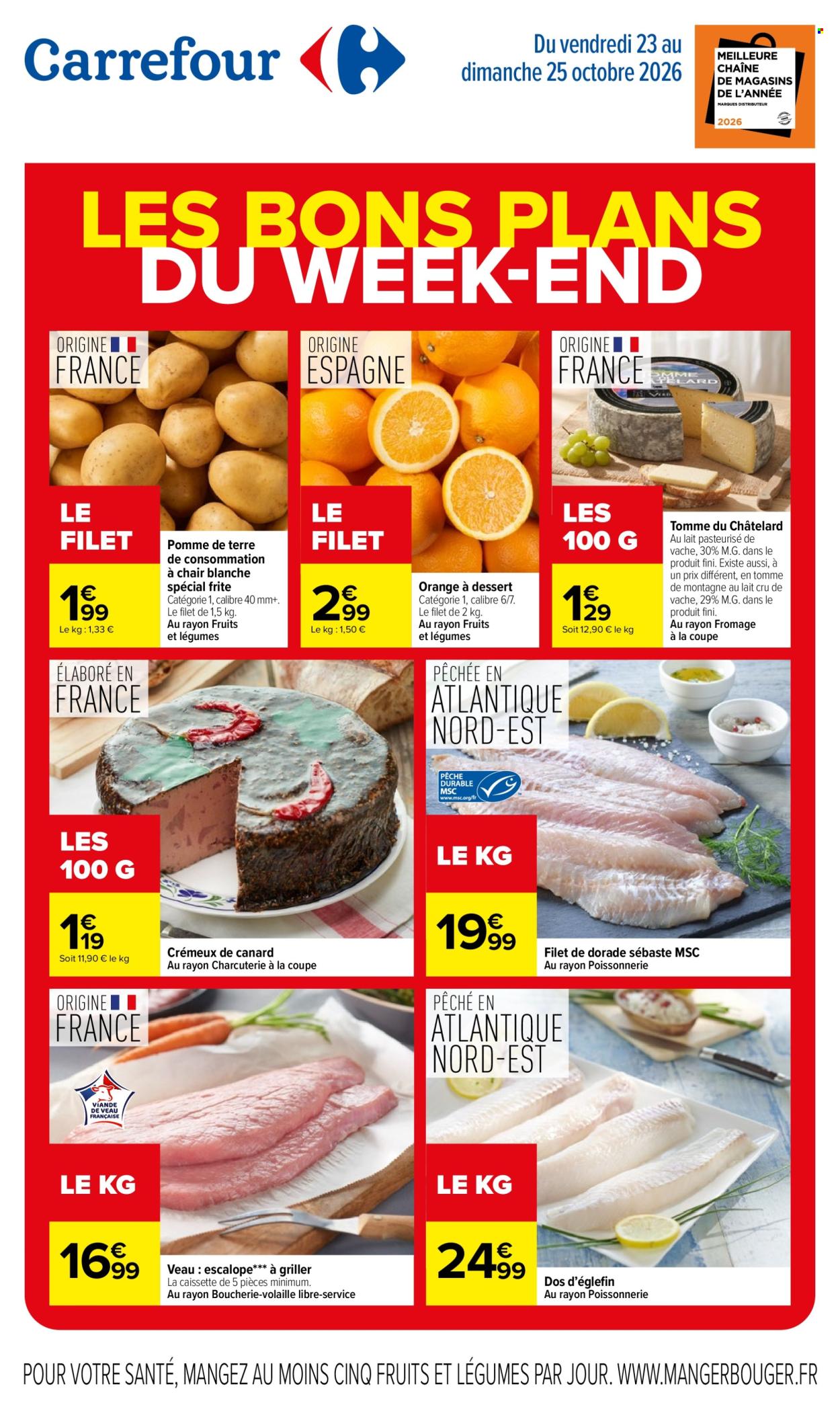Catalogue Carrefour Hypermarchés - 23.10.2026 - 25.10.2026. Page 1