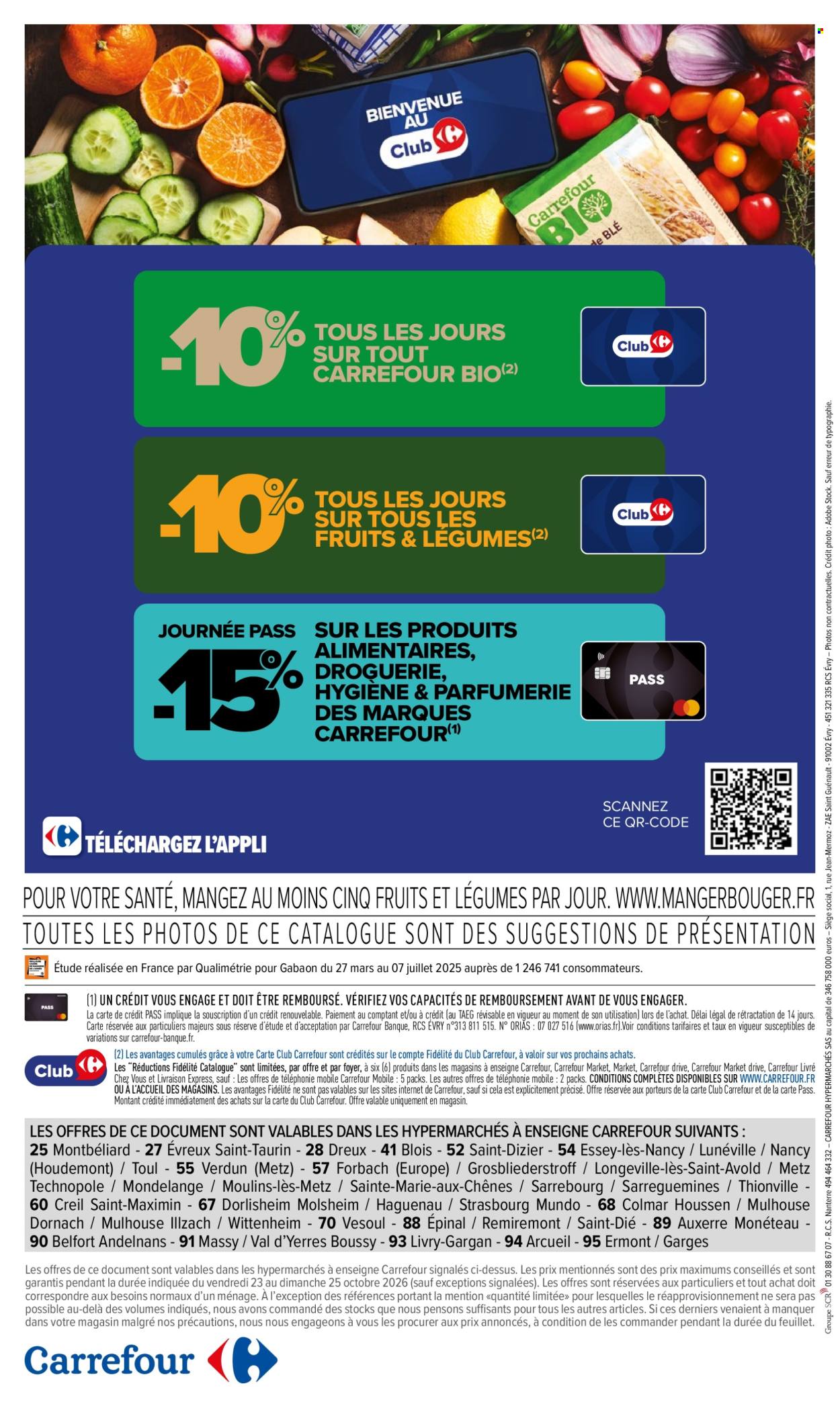 Catalogue Carrefour Hypermarchés - 23.10.2026 - 25.10.2026. Page 2