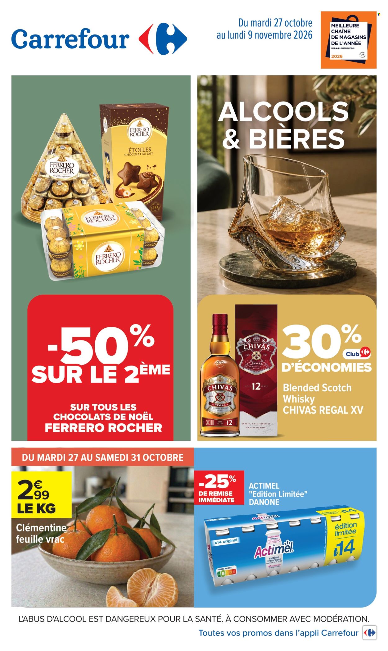 Catalogue Carrefour Hypermarchés - 27.10.2026 - 09.11.2026. Page 1