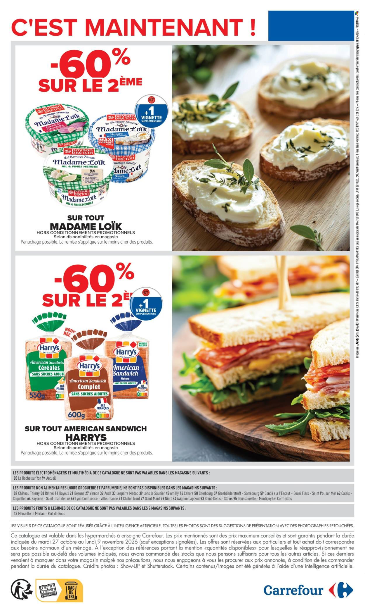 Catalogue Carrefour Hypermarchés - 27.10.2026 - 09.11.2026. Page 2