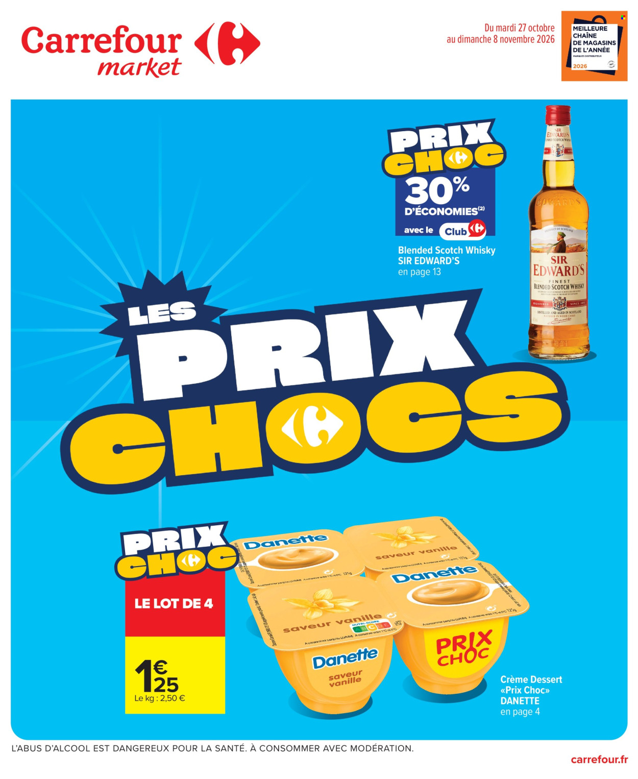 Catalogue Carrefour Market - 27.10.2026 - 08.11.2026. Page 1
