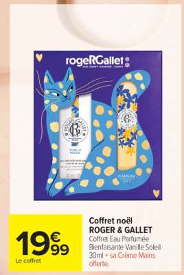 Coffret noël ROGER & GALLET
