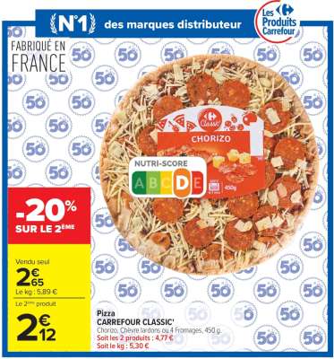 PIZZA CARREFOUR CLASSIC