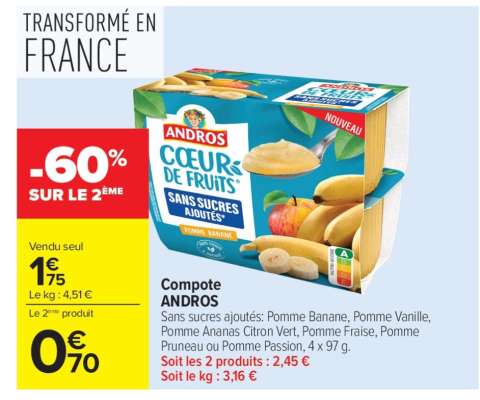 Compote ANDROS