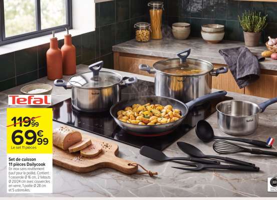 Set de cuisson 11 pièces Dailycook