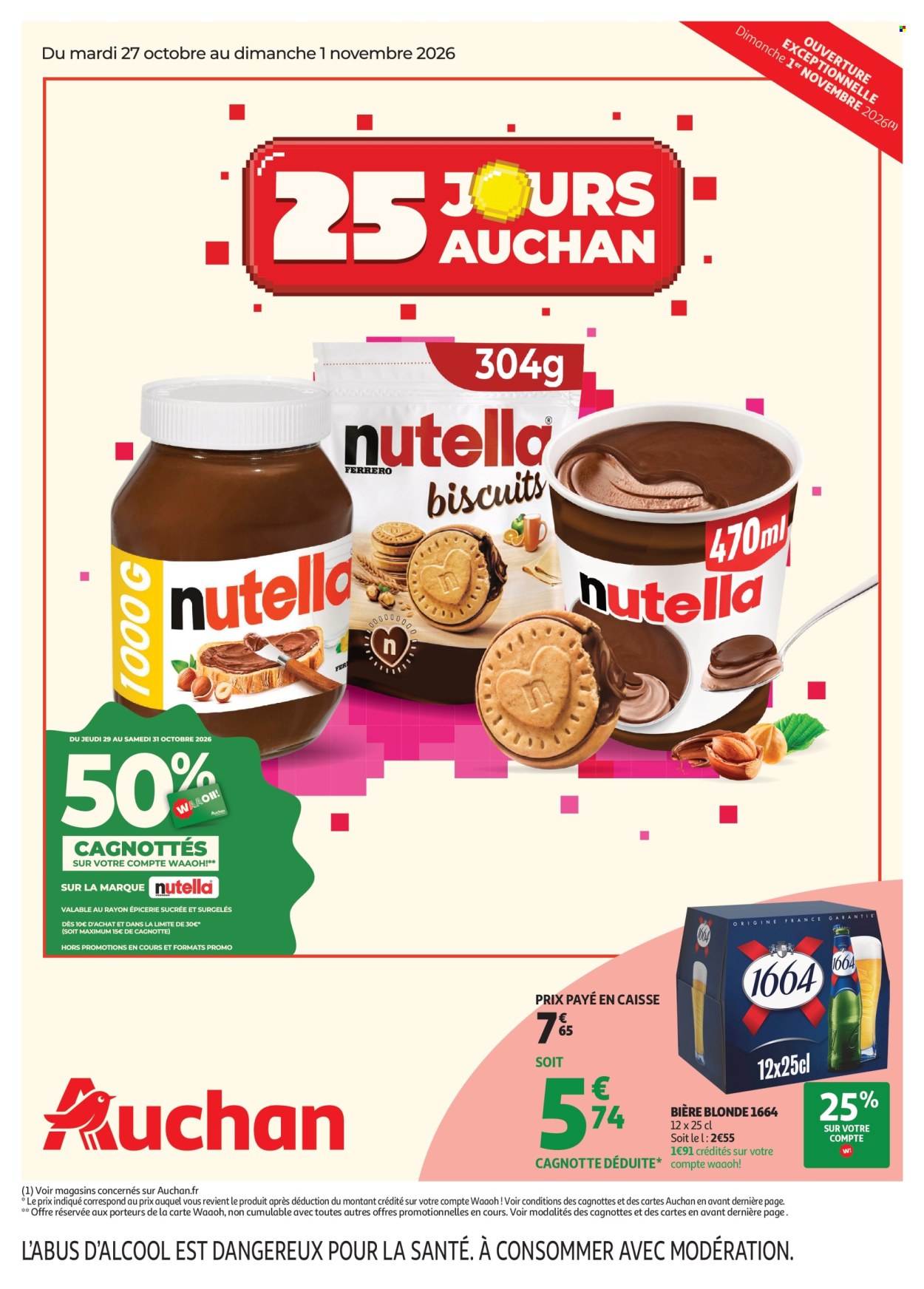Catalogue Auchan - 27.10.2026 - 01.11.2026. Page 1