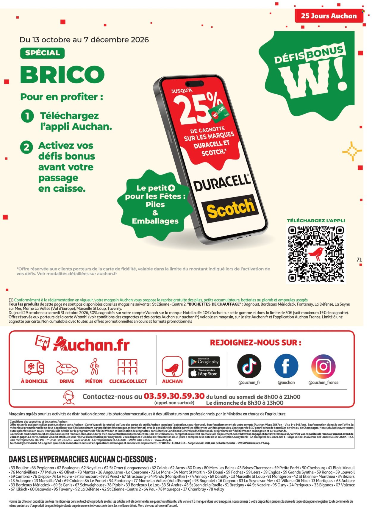 Catalogue Auchan - 27.10.2026 - 01.11.2026. Page 71