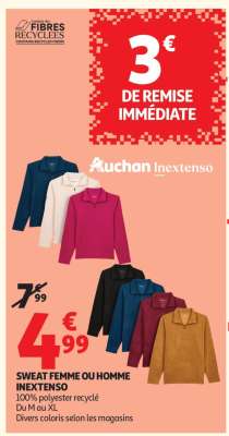 Sweat Femme Ou Homme Inextenso