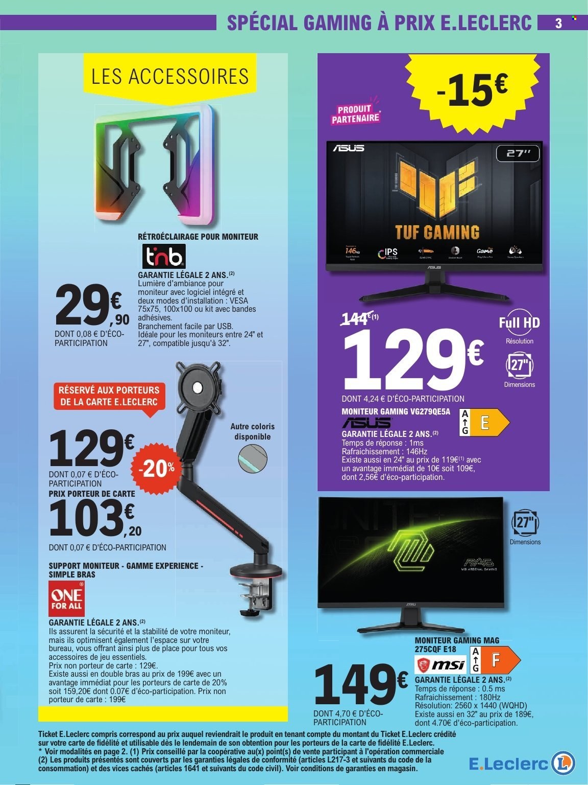 Catalogue E.Leclerc - 27.10.2026 - 07.11.2026. Page 3